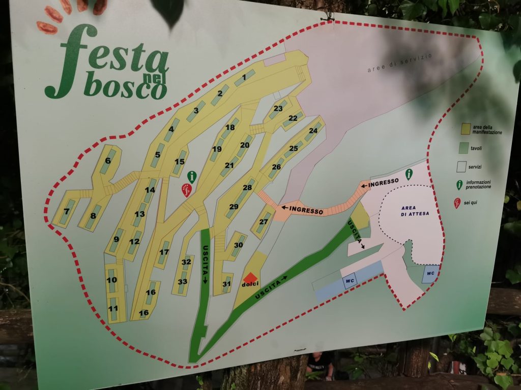 Mappa - Festa nel bosco