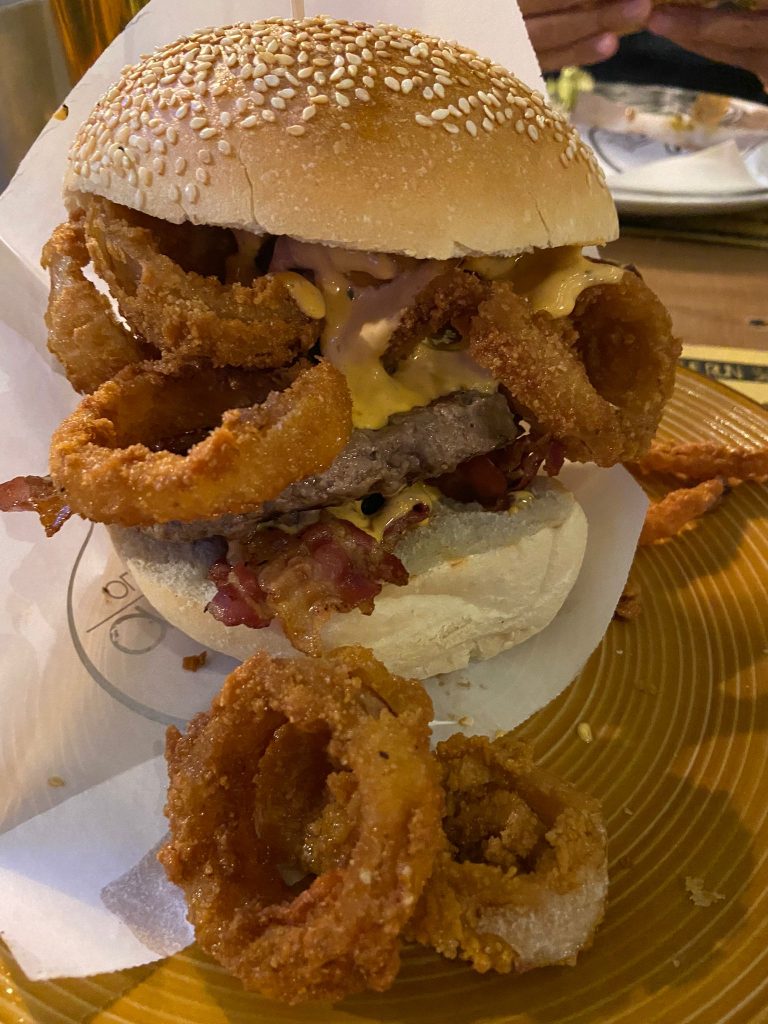On the run, Cowboy Burger