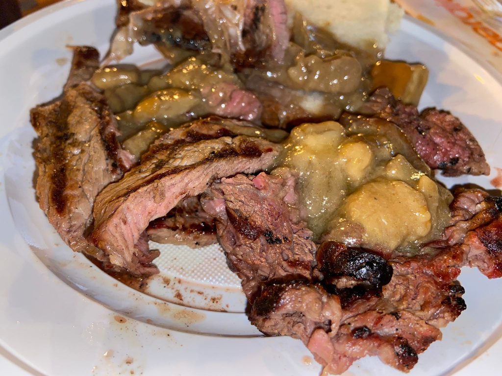 Tagliata con porcini