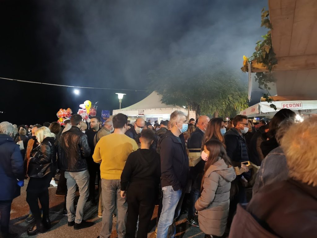 Sapori d'autunno, folla