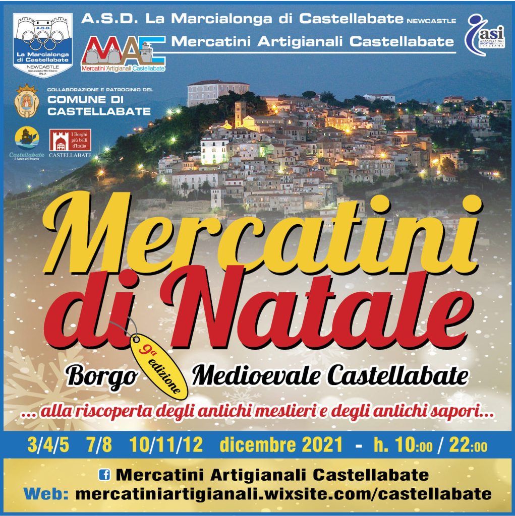 Mercatini di Natale di Castellabate, locandina