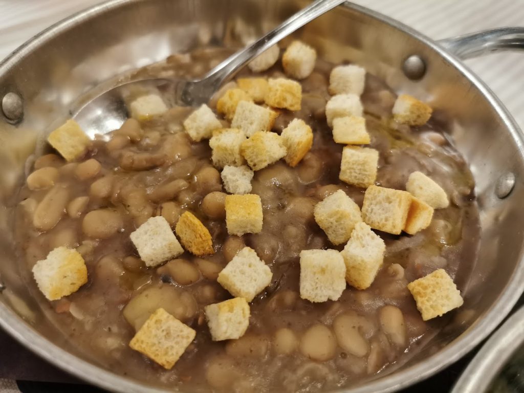 La taverna del principe, fagioli