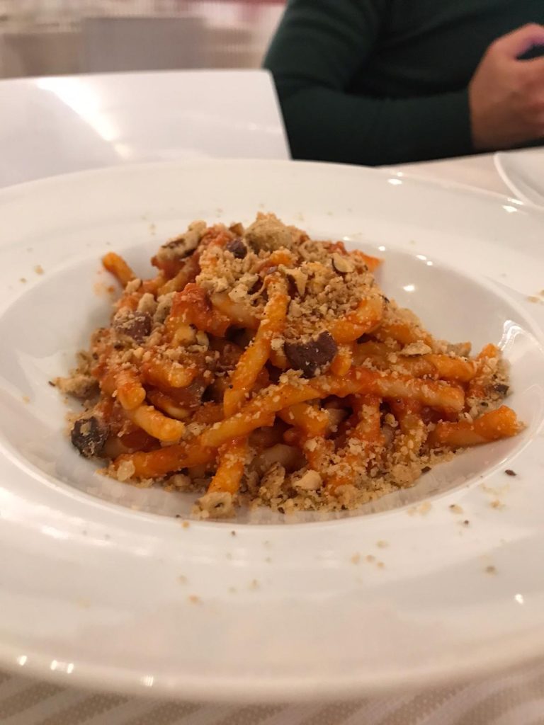 Fusillo avellinese con tarallo