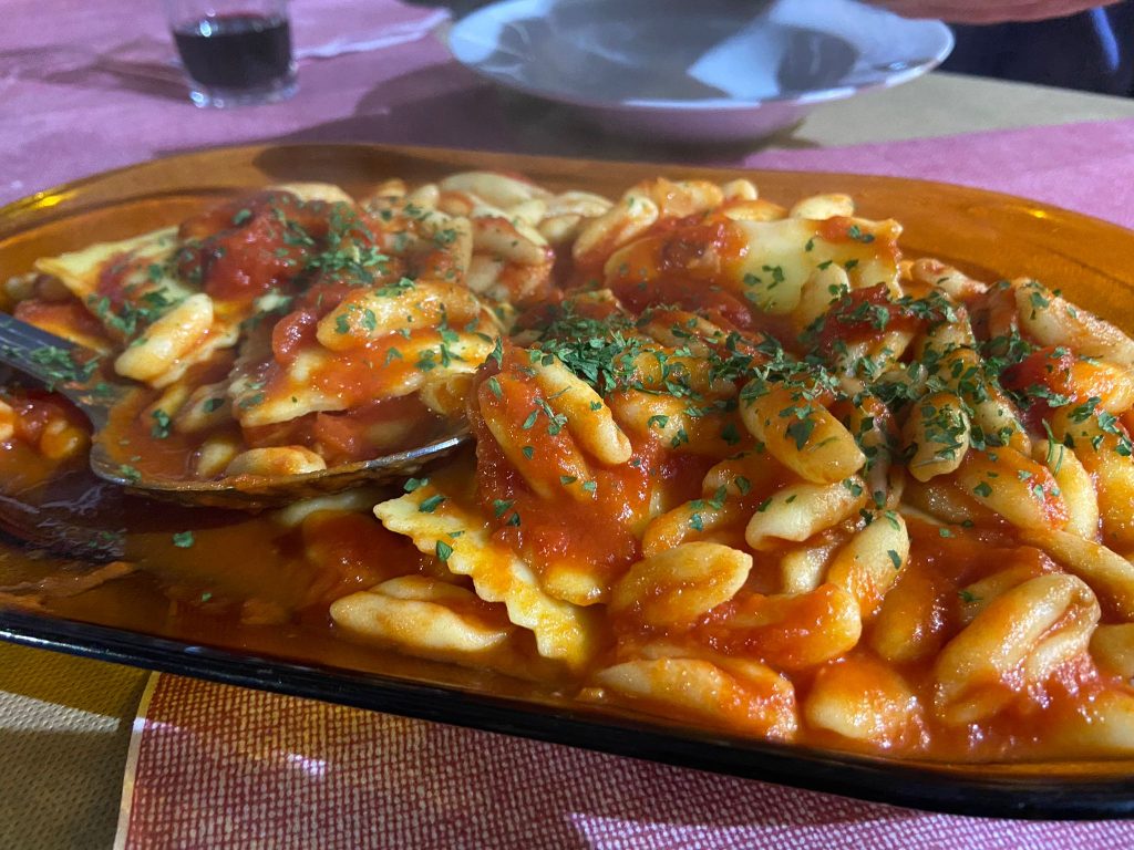 Ravioli e cavatelli