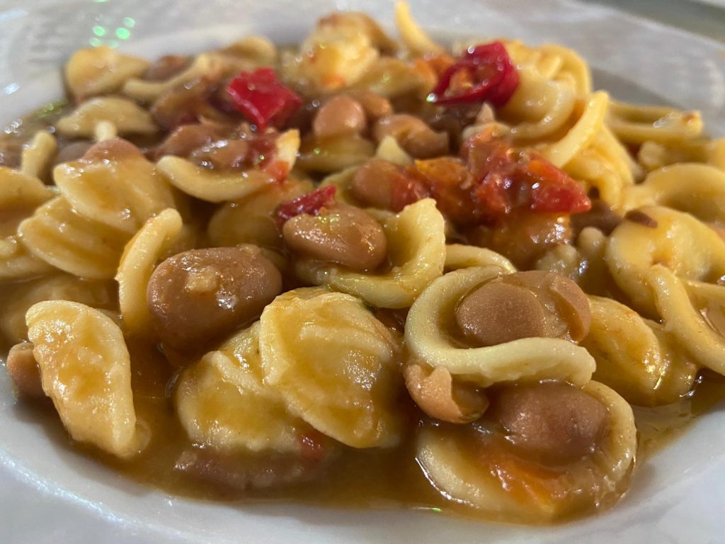 Valle degli ulivi, pasta e fagioli