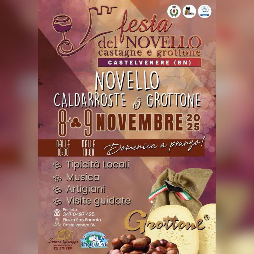 Festa del novello, castagne e grottone